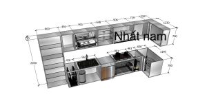 Tìm Hiểu Kích Thước Tủ Bếp Inox