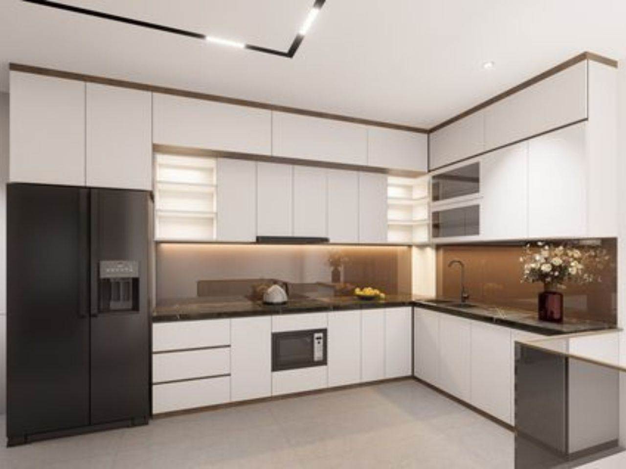 Tủ Bếp Gỗ Nhựa Composite