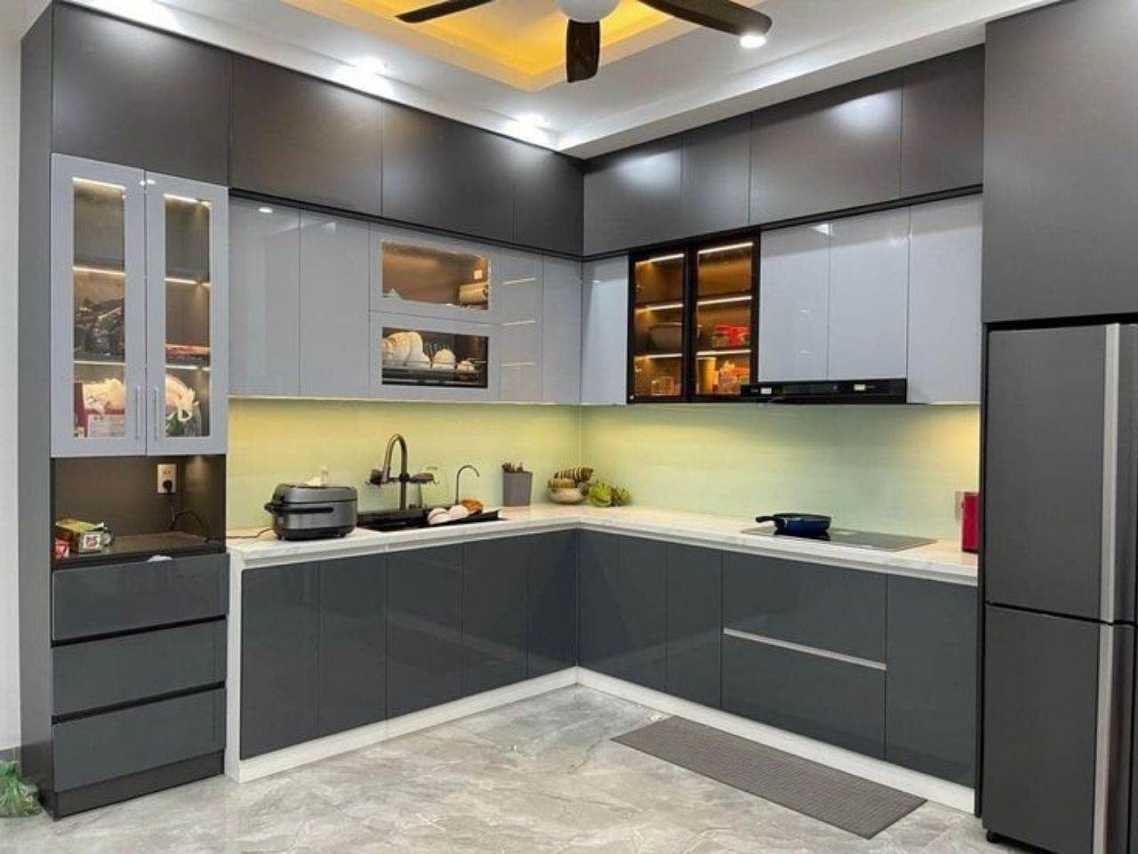 Tủ Bếp Nhựa Pima