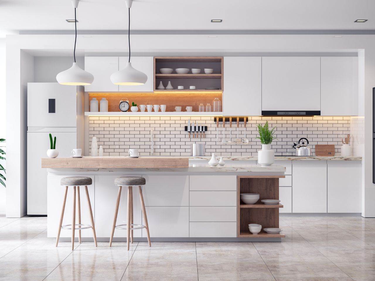 Tủ Bếp Gỗ Nhựa Picomat