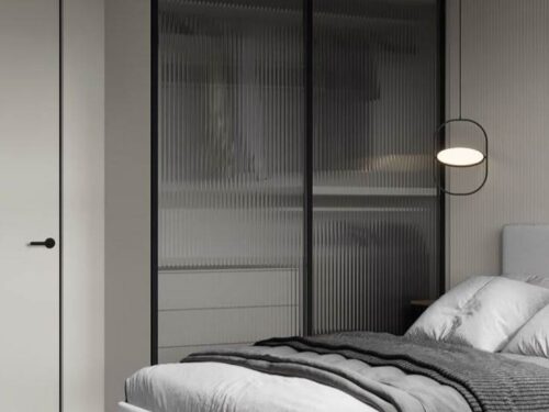 Tủ Quần Áo Cánh Kính Lùa 2 Cánh 