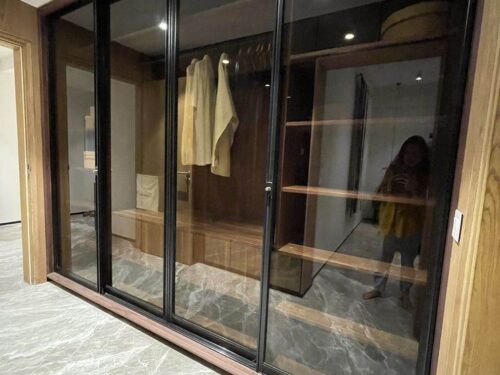 Tủ Quần Áo Cánh Kính Lùa 4 Cánh