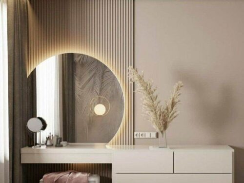 Bàn Trang Điểm Gỗ Công Nghiệp