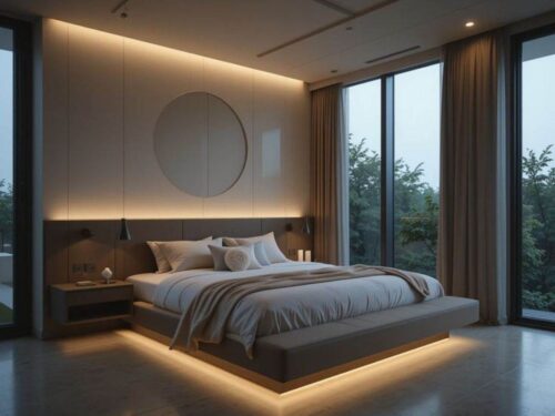 Giường Ngủ Gỗ MDF