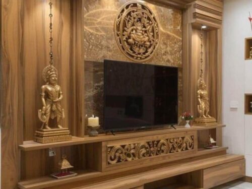 Vách Tivi Tân Cổ Điển