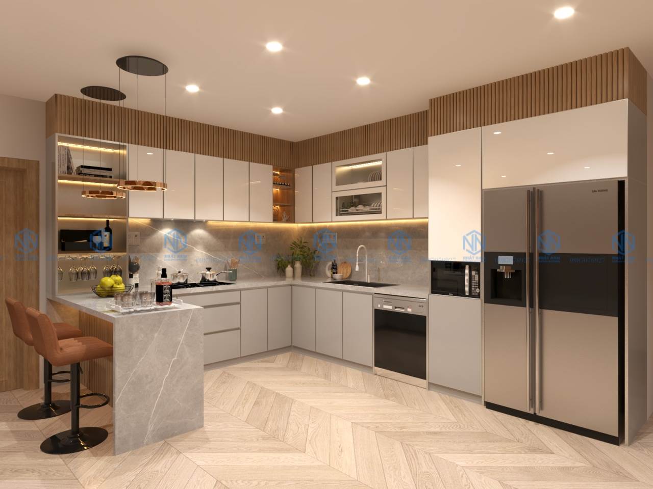 Tủ Bếp Inox Cao Cấp
