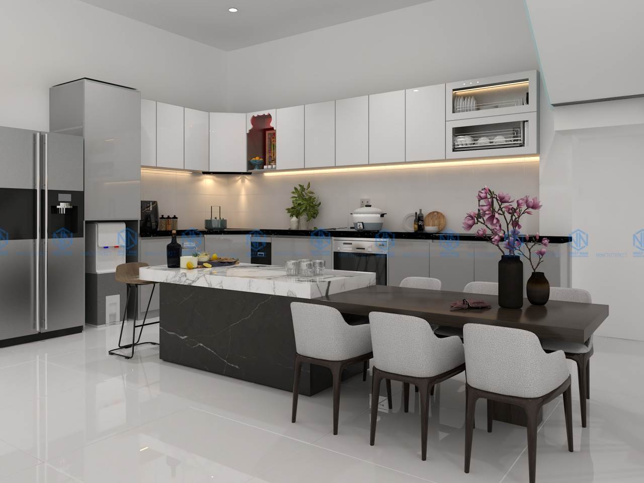 Tủ Bếp Inox Cao Cấp