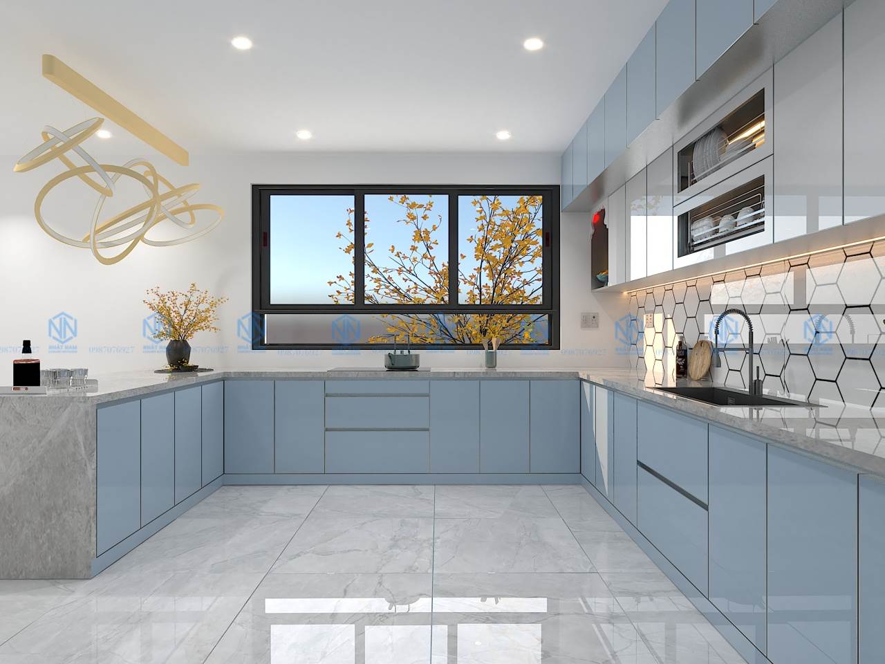 Tủ Bếp Inox Cao Cấp
