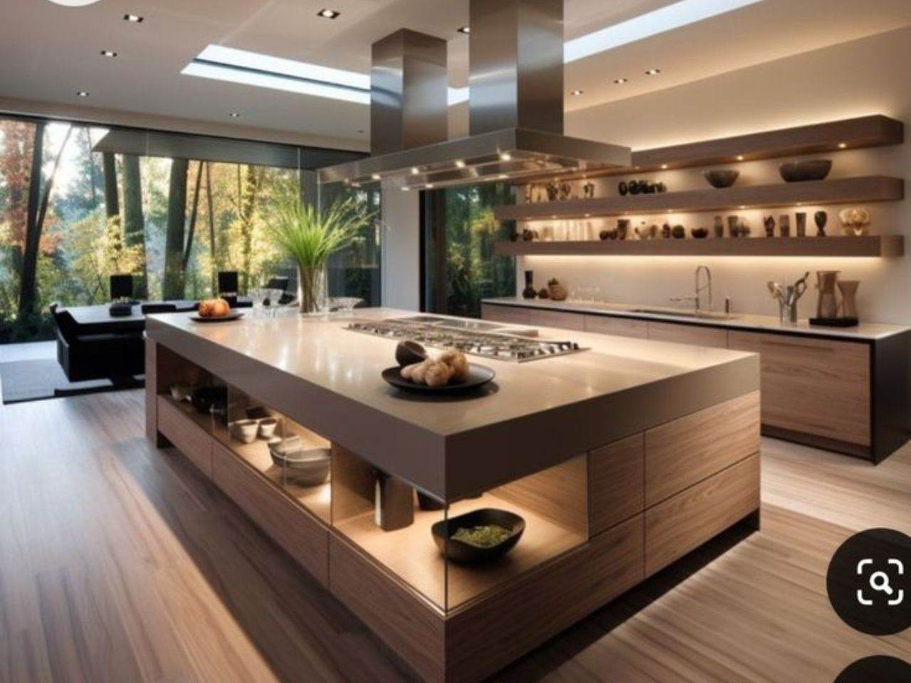 Đảo Bếp Kết Hợp Bàn Ăn