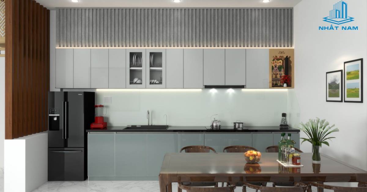 Tủ Bếp Nhôm Hợp Kim