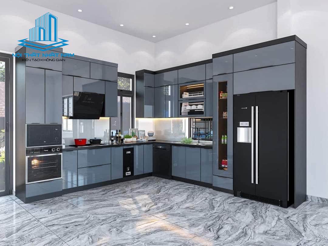 Tủ Bếp Nhôm Luxury