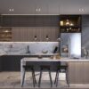 Tủ Bếp Inox Có Bàn Đảo