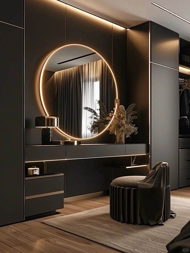 Bàn Trang Điểm Có Đèn LED