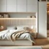 Giường Ngủ Gỗ Công Nghiệp Phủ Laminate 