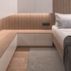 Giường Ngủ Gỗ Công Nghiệp Phủ Laminate 