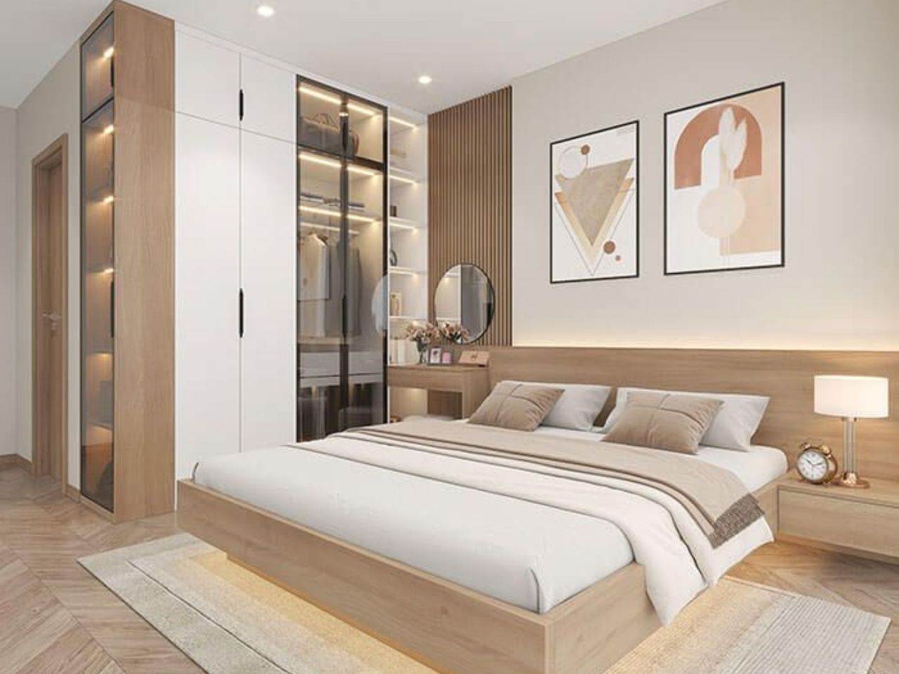 Giường Ngủ Gỗ MDF