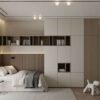 Giường Ngủ MDF Kết Hợp Tủ Quần Áo 