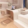 Giường Ngủ MDF Kết Hợp Tủ Quần Áo 