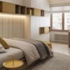 Giường Ngủ MDF Kết Hợp Tủ Quần Áo 