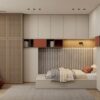 Giường Ngủ MDF Kết Hợp Tủ Quần Áo 