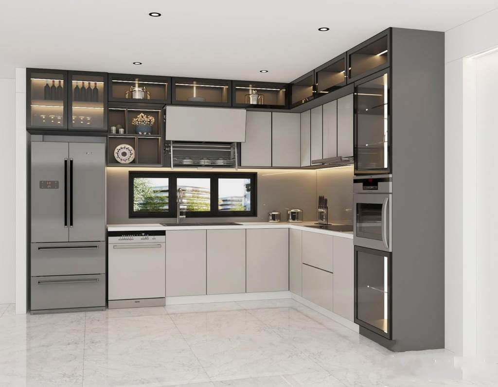 Tìm Hiểu Ưu, Nhược Điểm Của Tủ Bếp Nhôm Hợp Kim