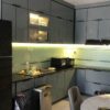 Tủ Bếp Khung Nhôm Cánh Inox