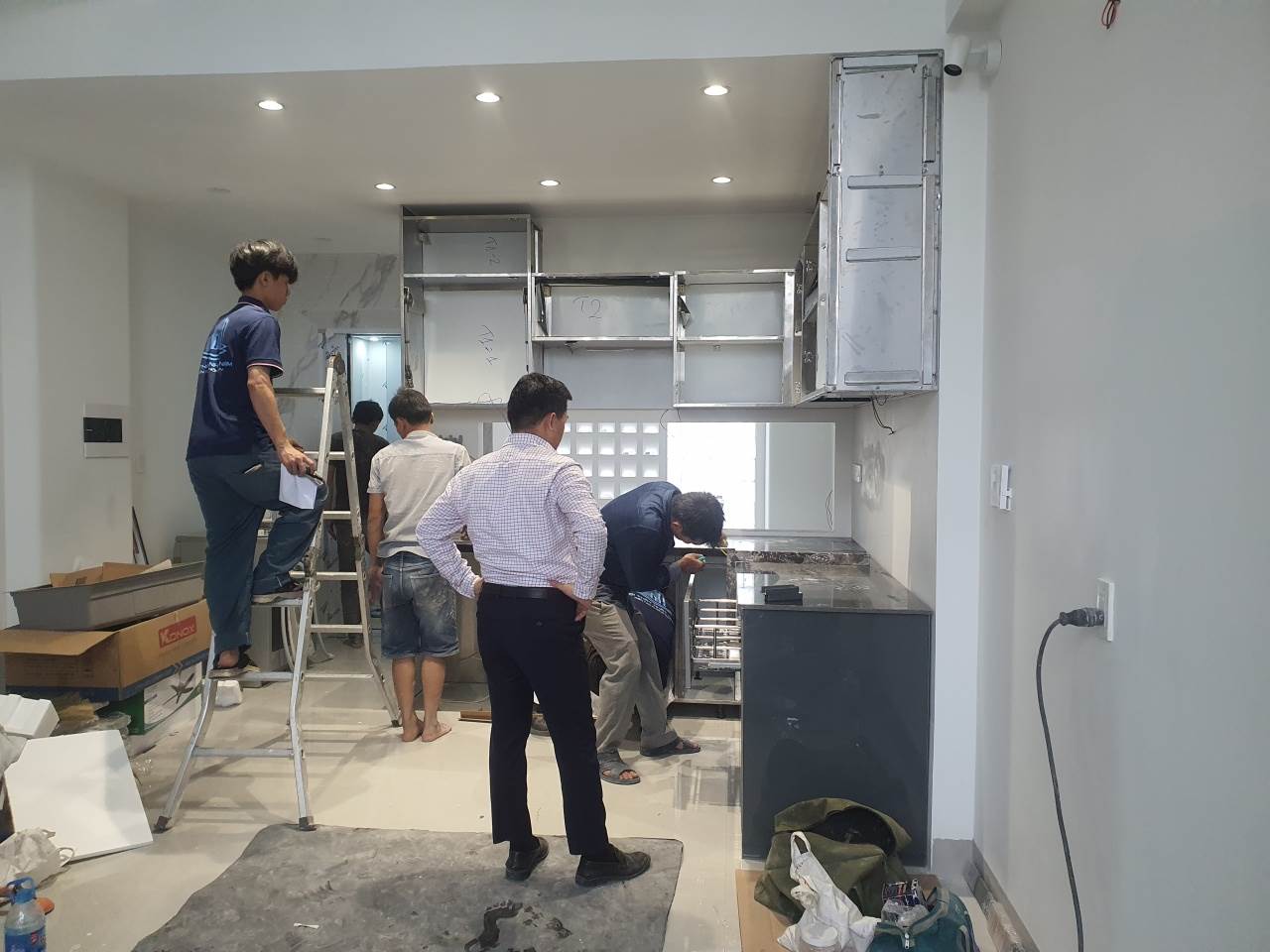 Tủ Bếp Chữ L 