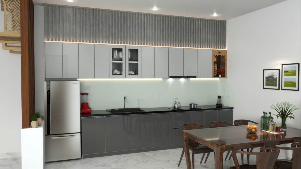 Tủ Bếp Chữ I