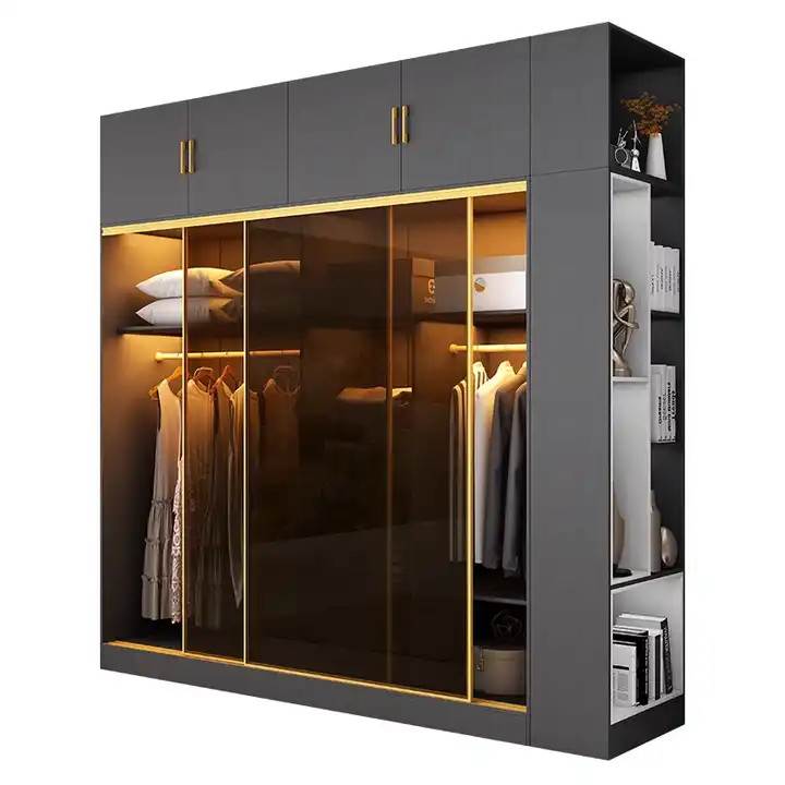 Tủ Quần Áo Nhôm Kính Cửa Lùa