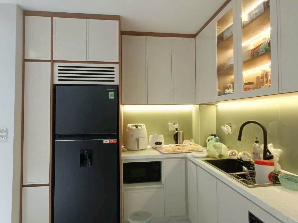 Tủ Bếp Nhôm Cánh Acrylic