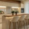Tủ Bếp Gỗ Nhựa Cánh Acrylic 