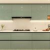 Tủ Bếp Gỗ Nhựa Cánh Acrylic 