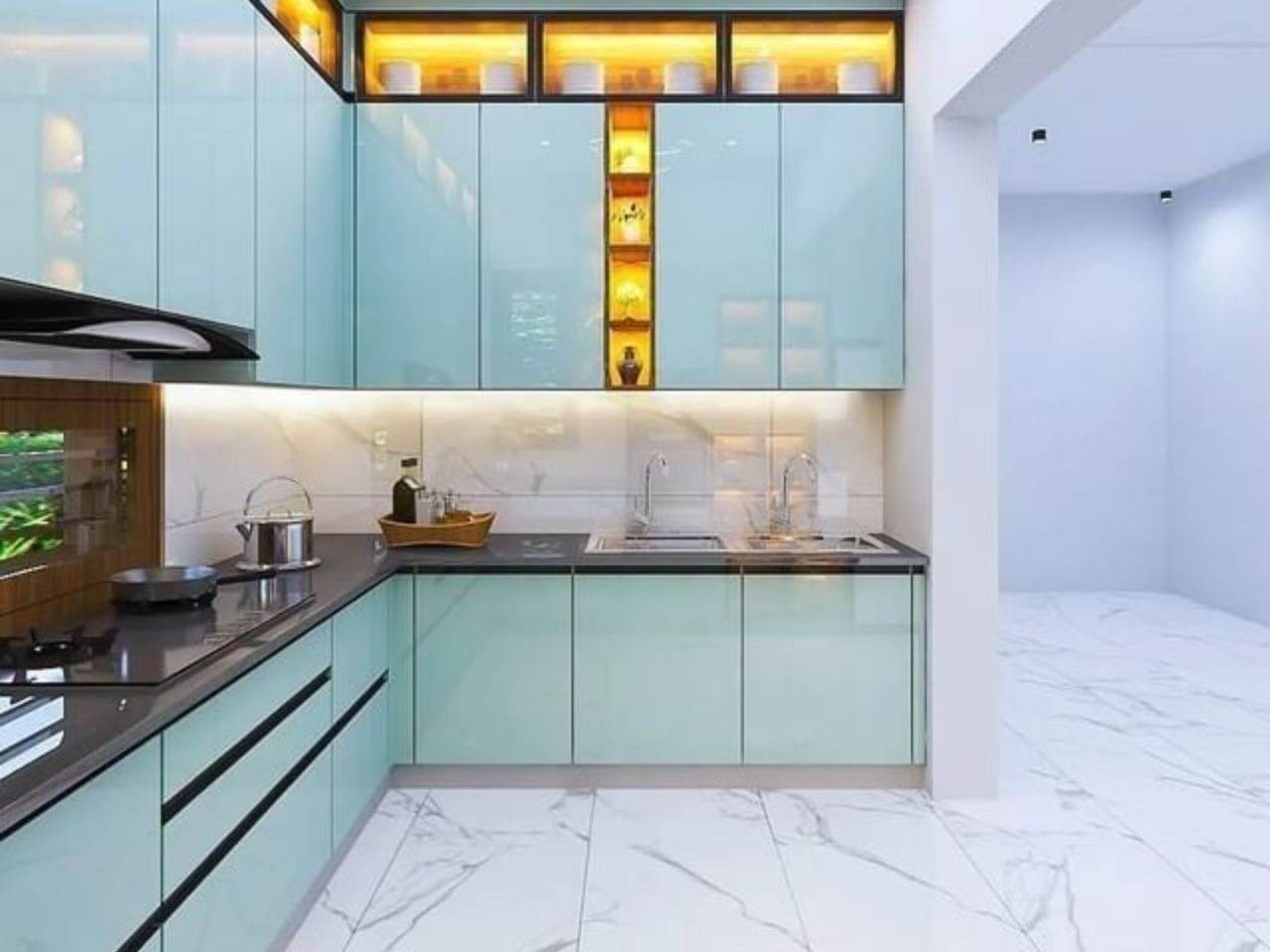 Tủ Bếp Nhựa Composite