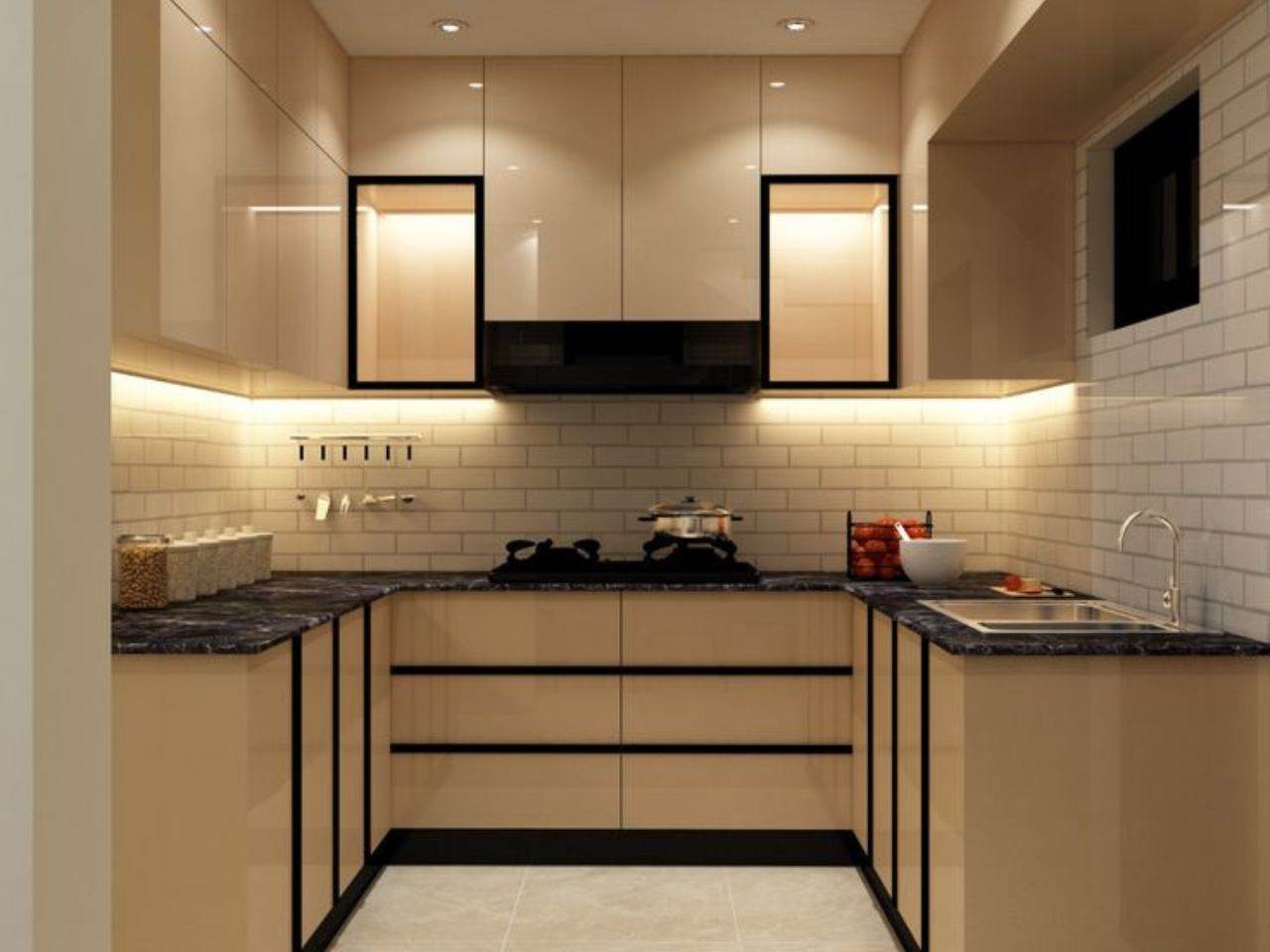 Tủ Bếp Nhựa Composite