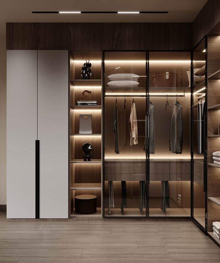  Tủ Quần Áo Inox Cánh Kính