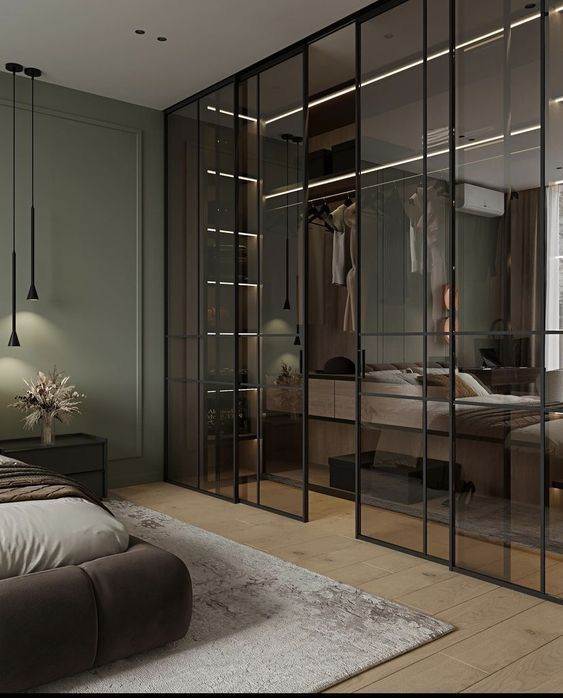  Tủ Quần Áo Inox Cánh Kính