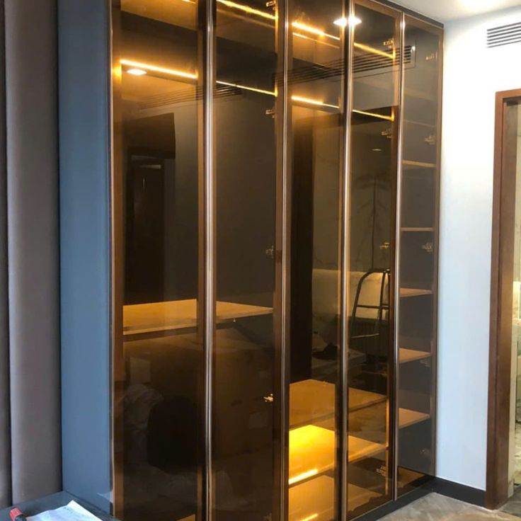 Tủ Quần Áo Nhôm Cánh Mở