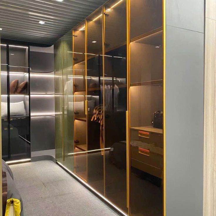 Tủ Quần Áo Nhôm Cánh Mở