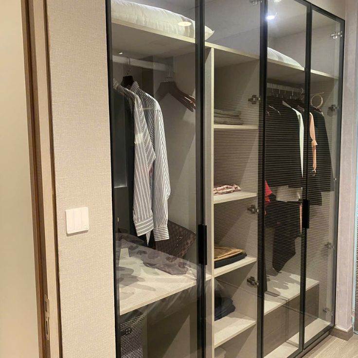 Tủ Quần Áo Nhôm Cánh Mở