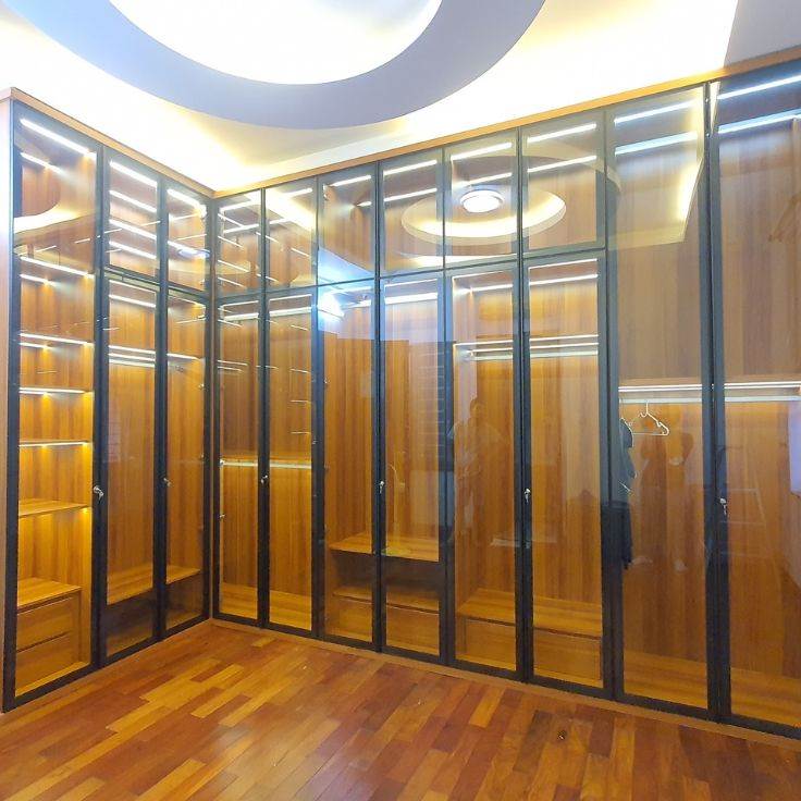 Tủ Quần Áo Nhôm Cánh Mở