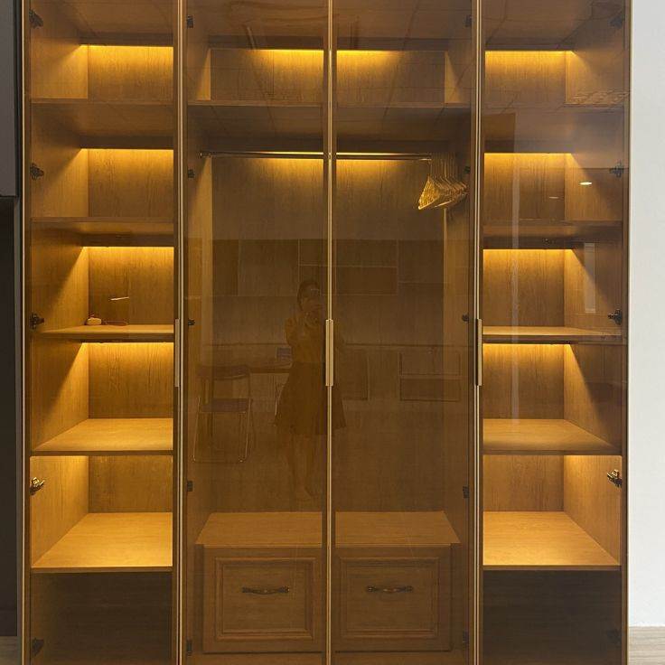 Tủ Quần Áo Nhôm Cánh Mở