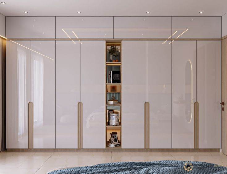  Tủ Quần Áo Gỗ Ép Phủ Acrylic