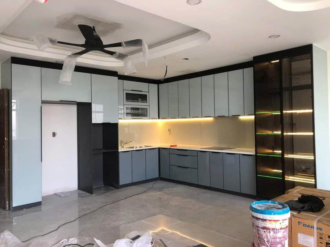 Tủ Bếp Nhôm Hợp Kim