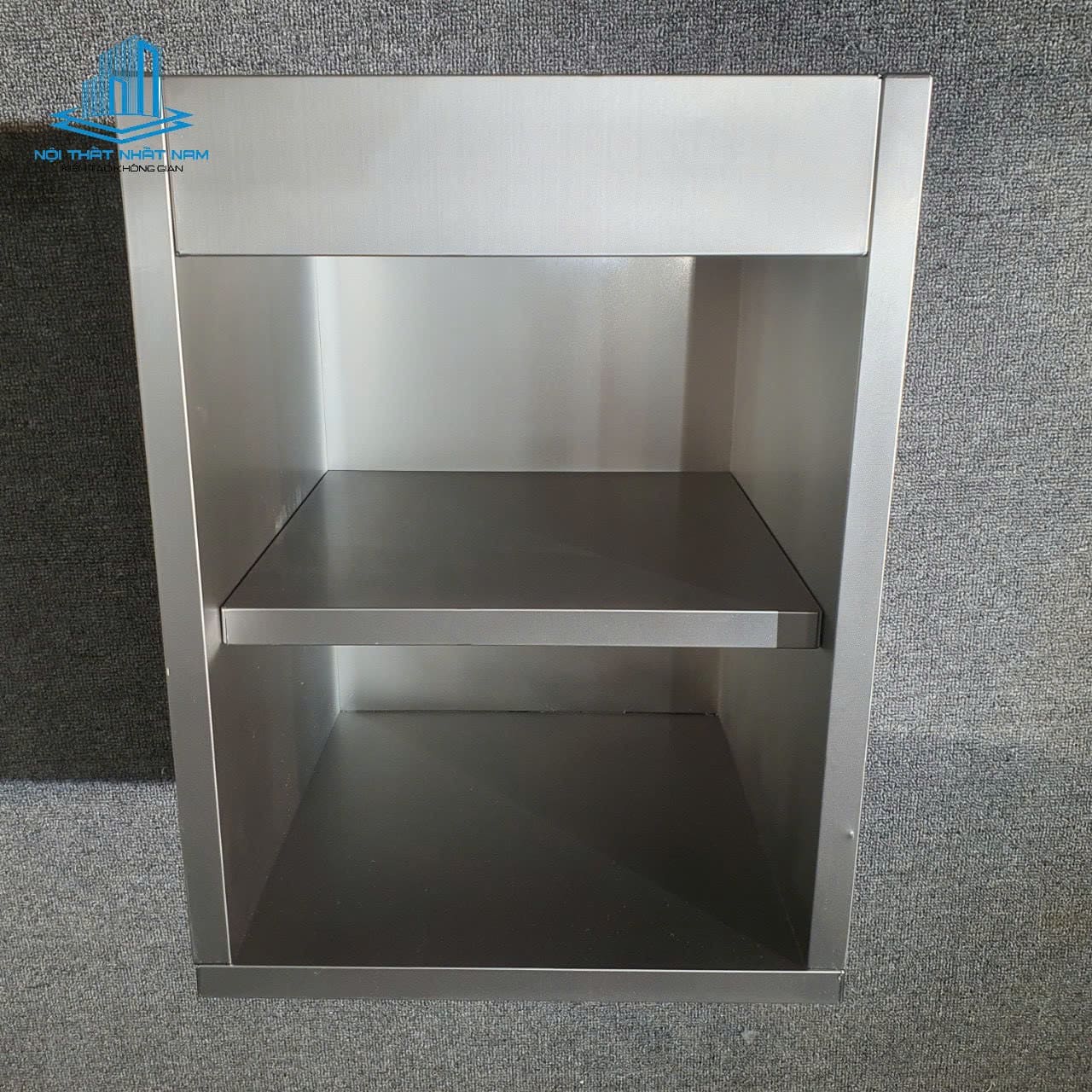 Tủ Bếp Inox Xước 3 Lớp Hệ Module