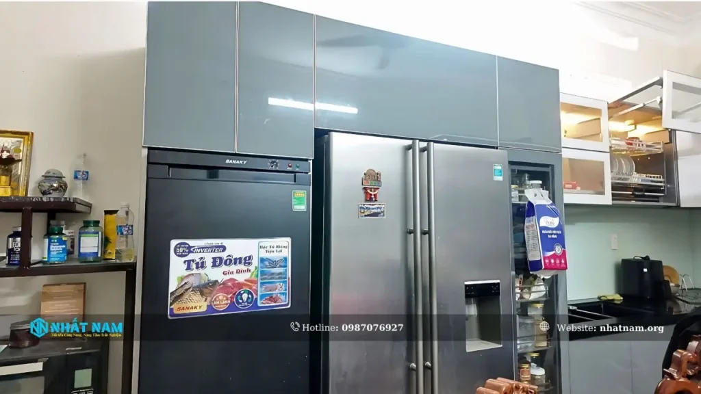 Công trình Anh Thành, Thủ Đức - Tủ bếp Inox 304 Caro