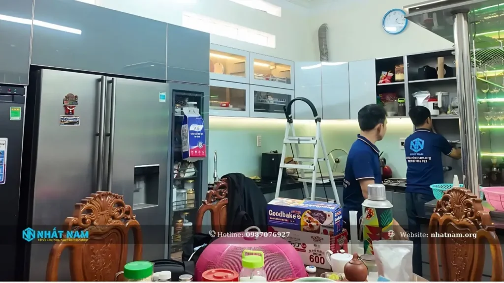 Công trình Anh Thành, Thủ Đức - Tủ bếp Inox 304 Caro