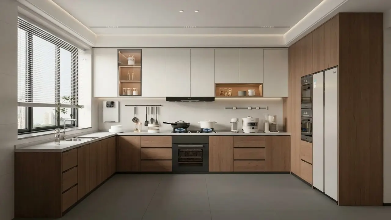 Tủ Bếp Gỗ An Cường