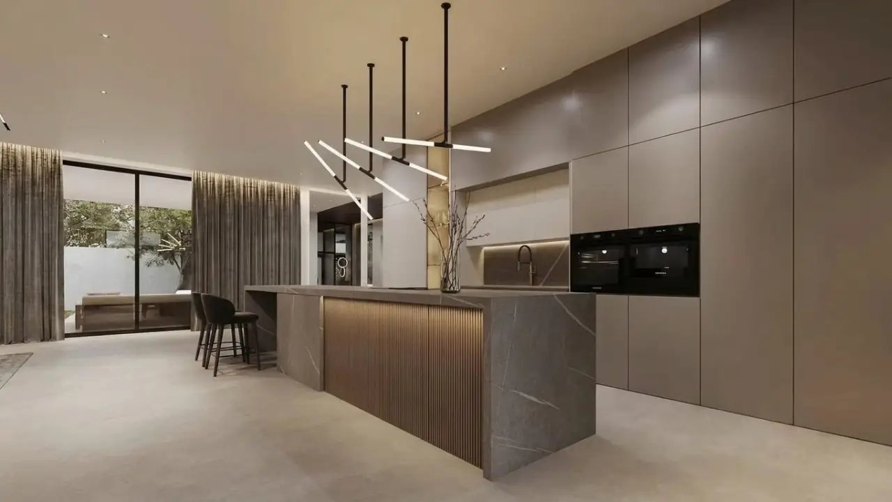 Tủ Bếp Gỗ An Cường