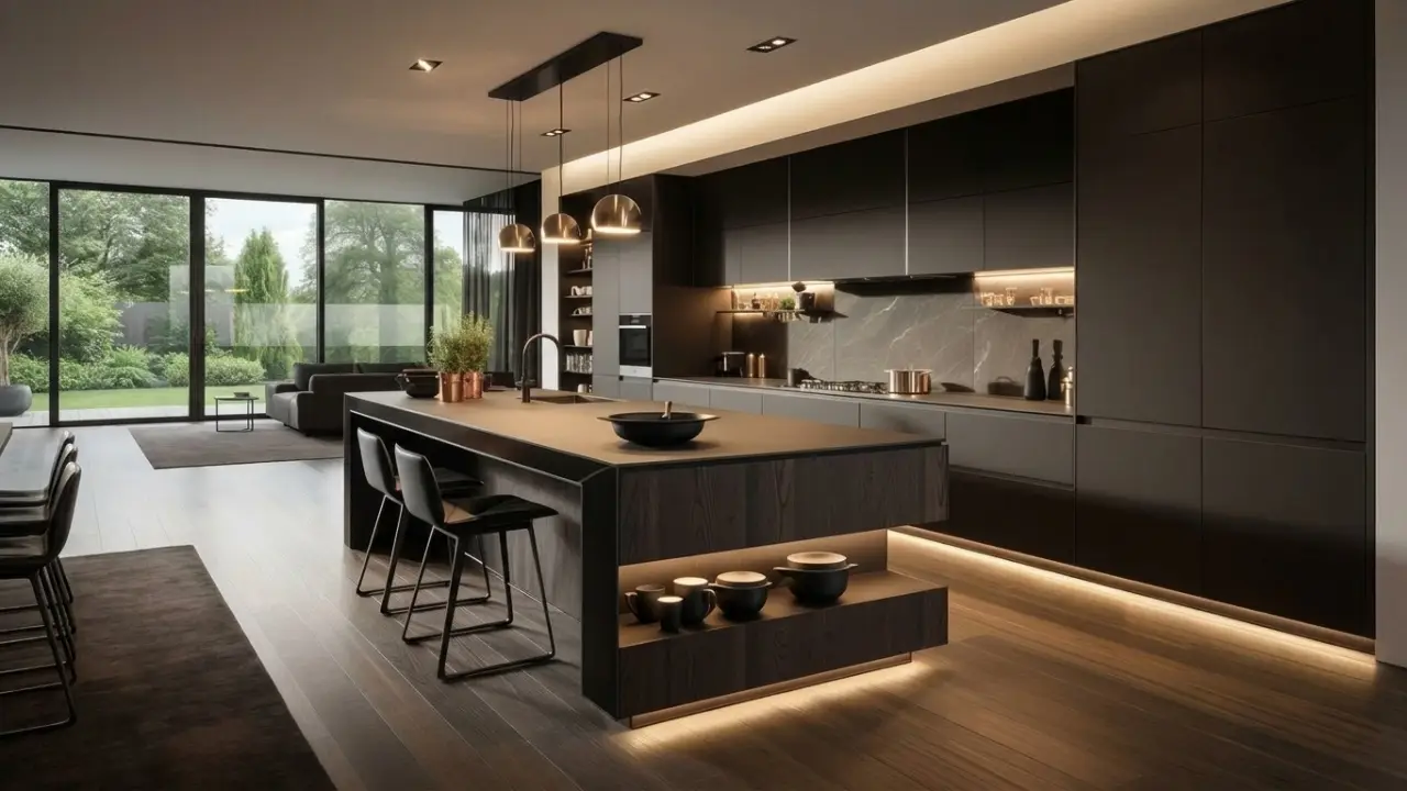 Tủ Bếp Gỗ An Cường