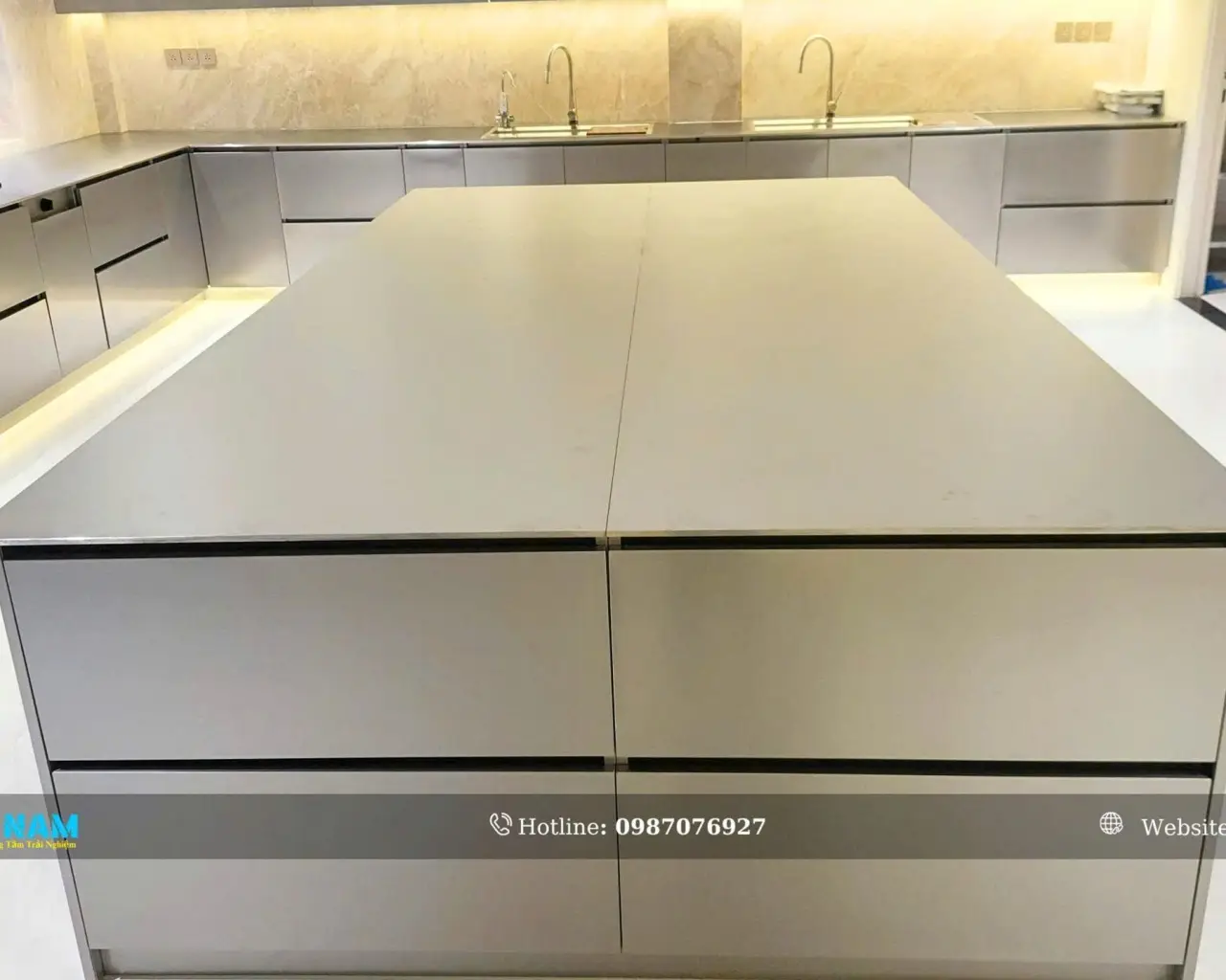 Mặt Bàn Inox 304 Chống Trầy